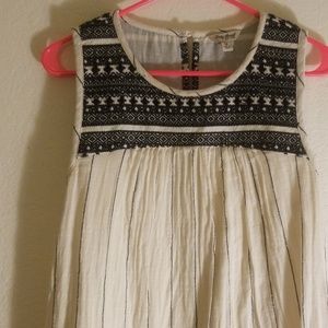Lucky Brand Embroidered Sheath Dress